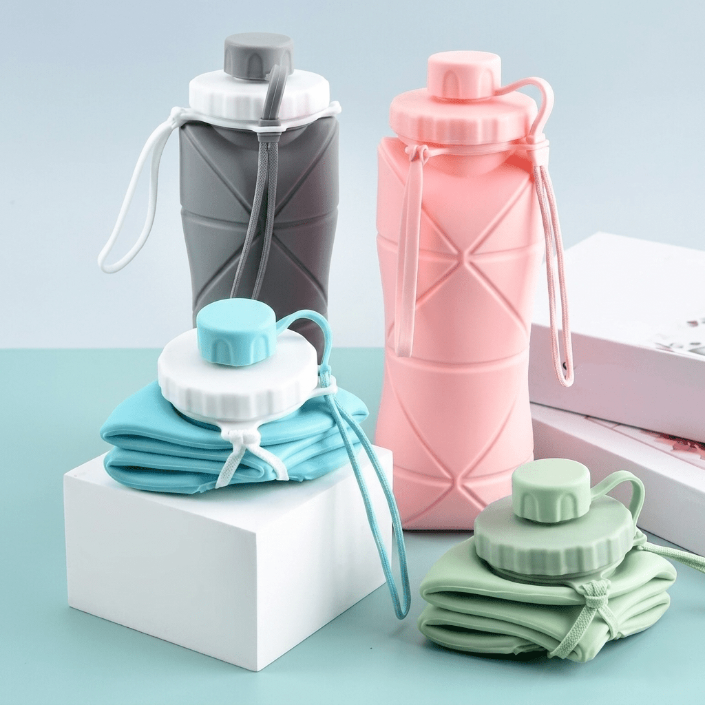 Buy 600 ML Foldable Water Bottle Online | 1Zone