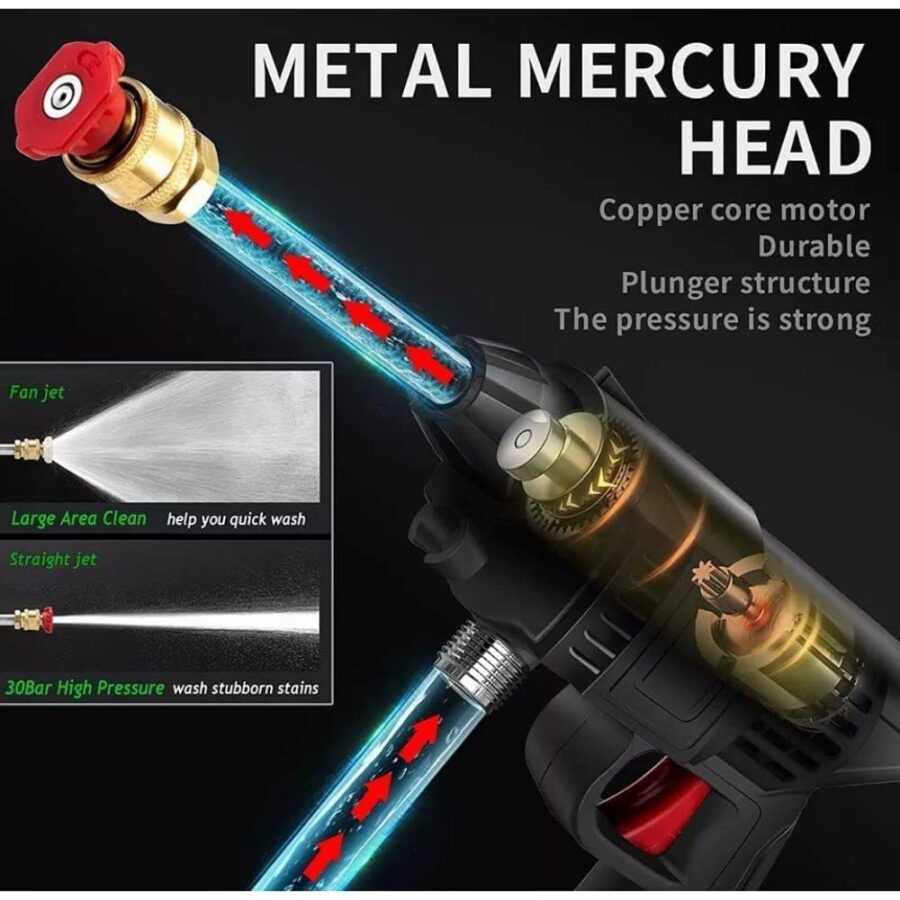 Rechargeable 48V Car Washer Gun