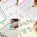 4-in-1 Reusable Magic Kids Copybooks