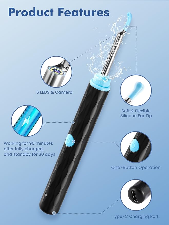 Wireless HD Ear Cleaning Camera Kit