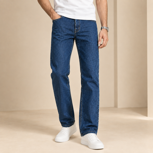 Levis Straight Fit Denim Jeans – Blue