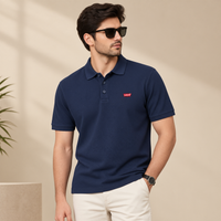 Levis Pique Polo – Navy Blue