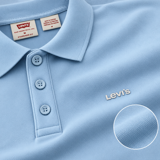 Levis Pique Polo – Sky Blue