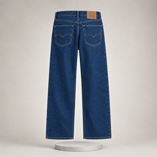 Levis Straight Fit Denim Jeans – Blue
