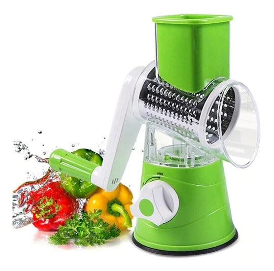 3 in 1 Manual Tabletop Drum Grater