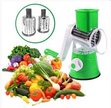 3 in 1 Manual Tabletop Drum Grater