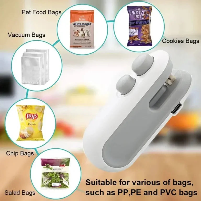 USB Mini Portable Bag Sealer