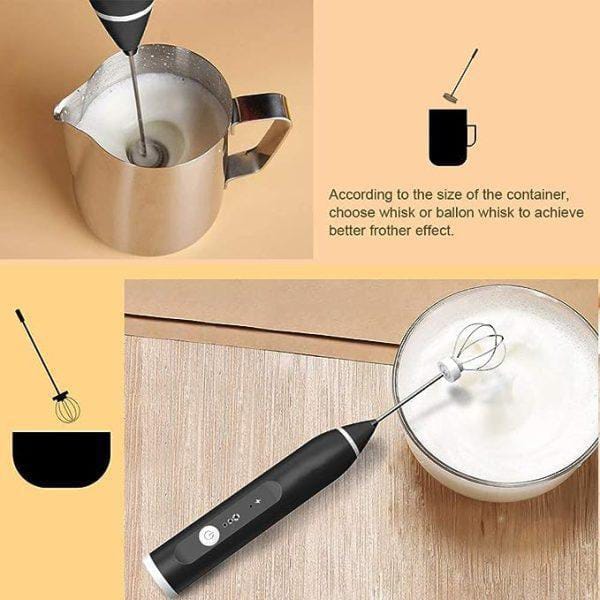 Portable USB Milk & Coffee Beater