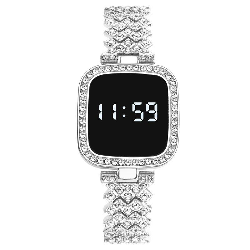Buy Diamond LED Touch Watch for Women Online | 1Zone