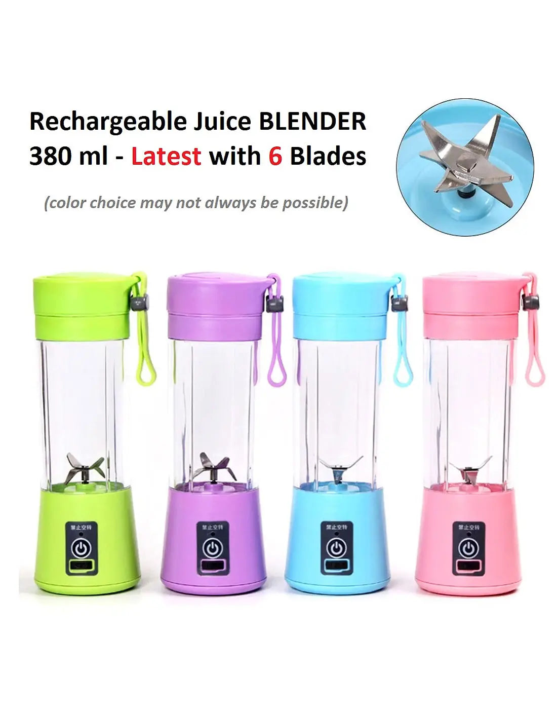 USB Mini Portable Juicer Blender